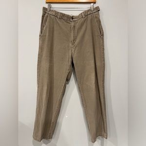 Haggar Men’s Corduroy Pants Size 33x30, 100% Cotton